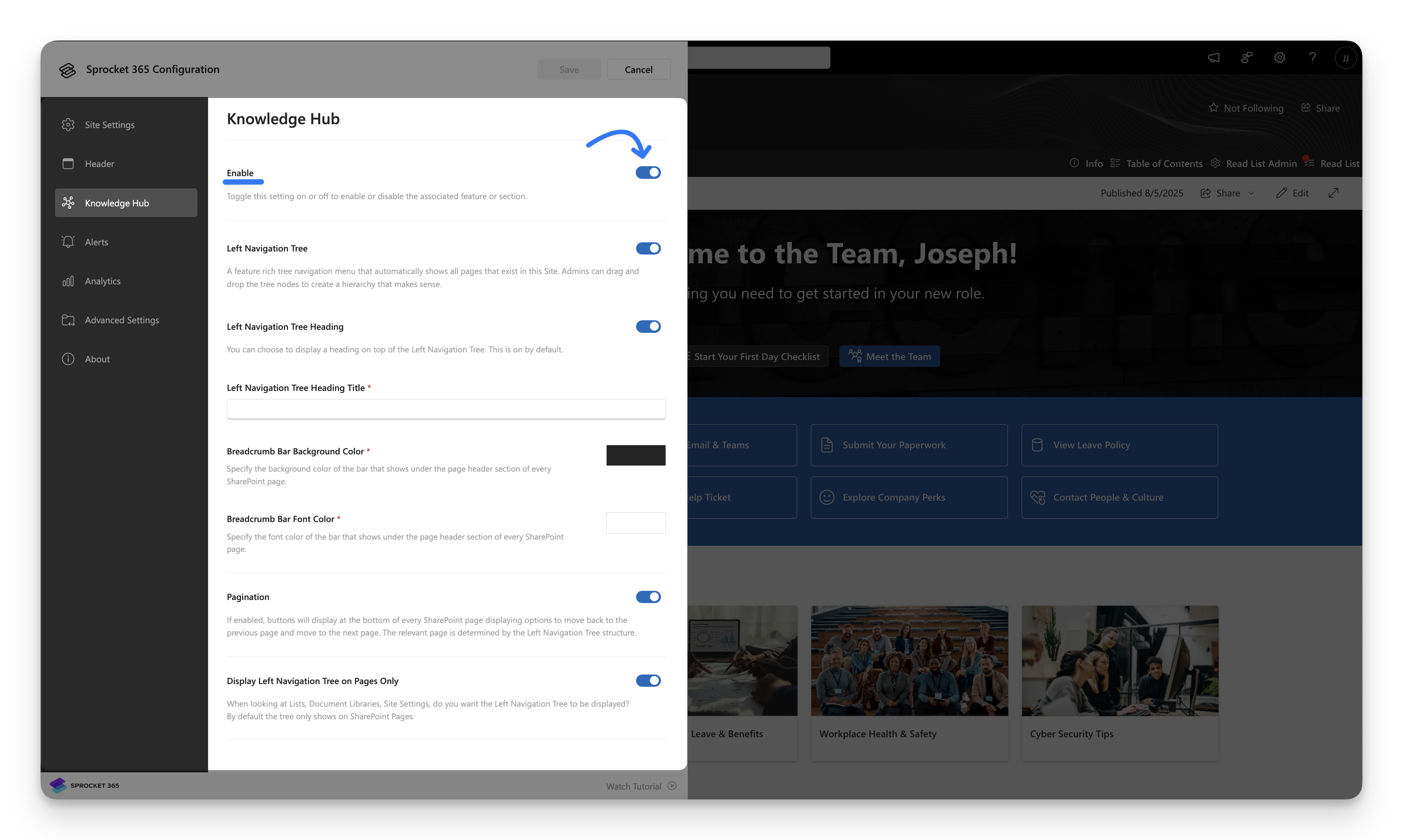 Knowledge Hub Enabling