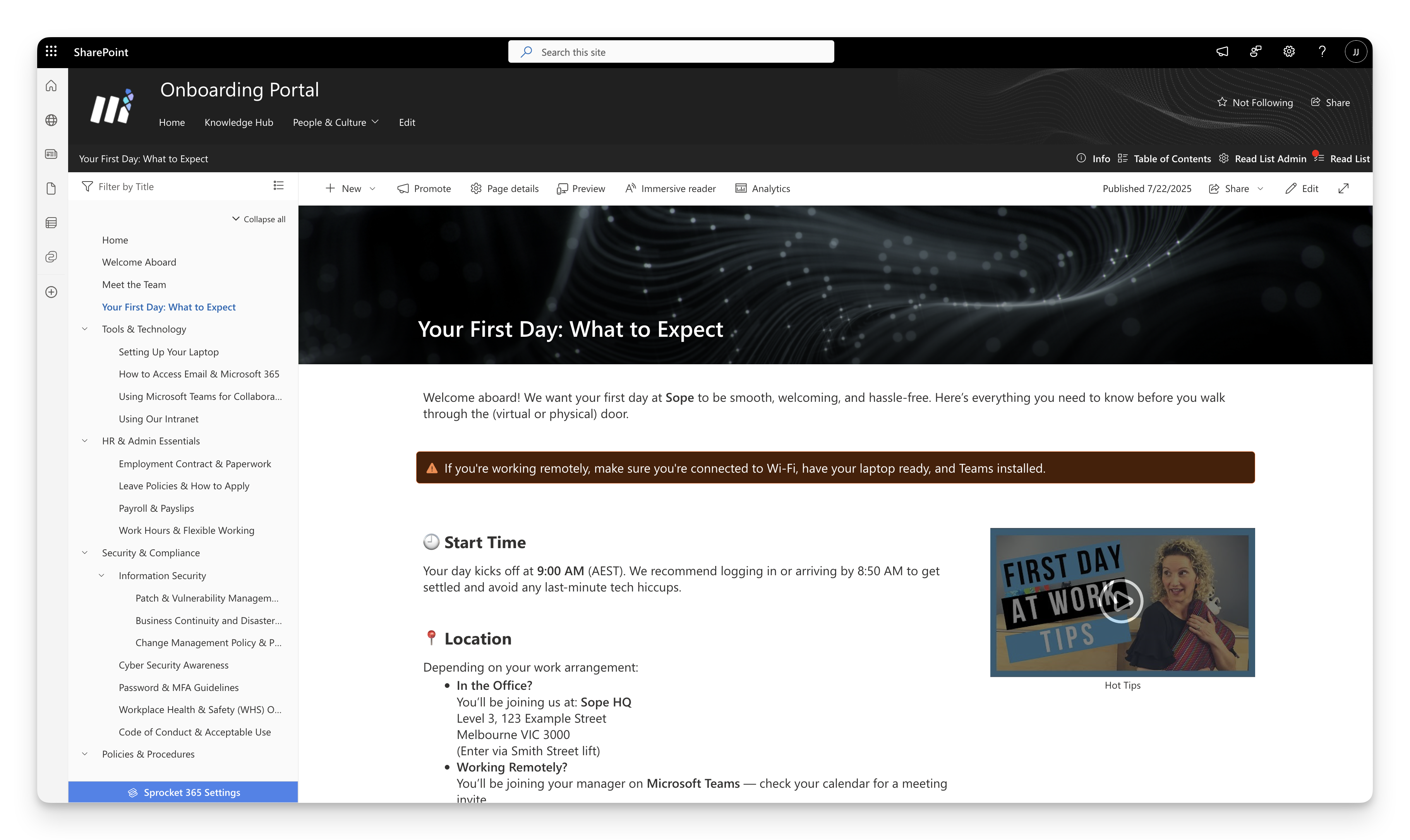 Knowledge Hub Overview