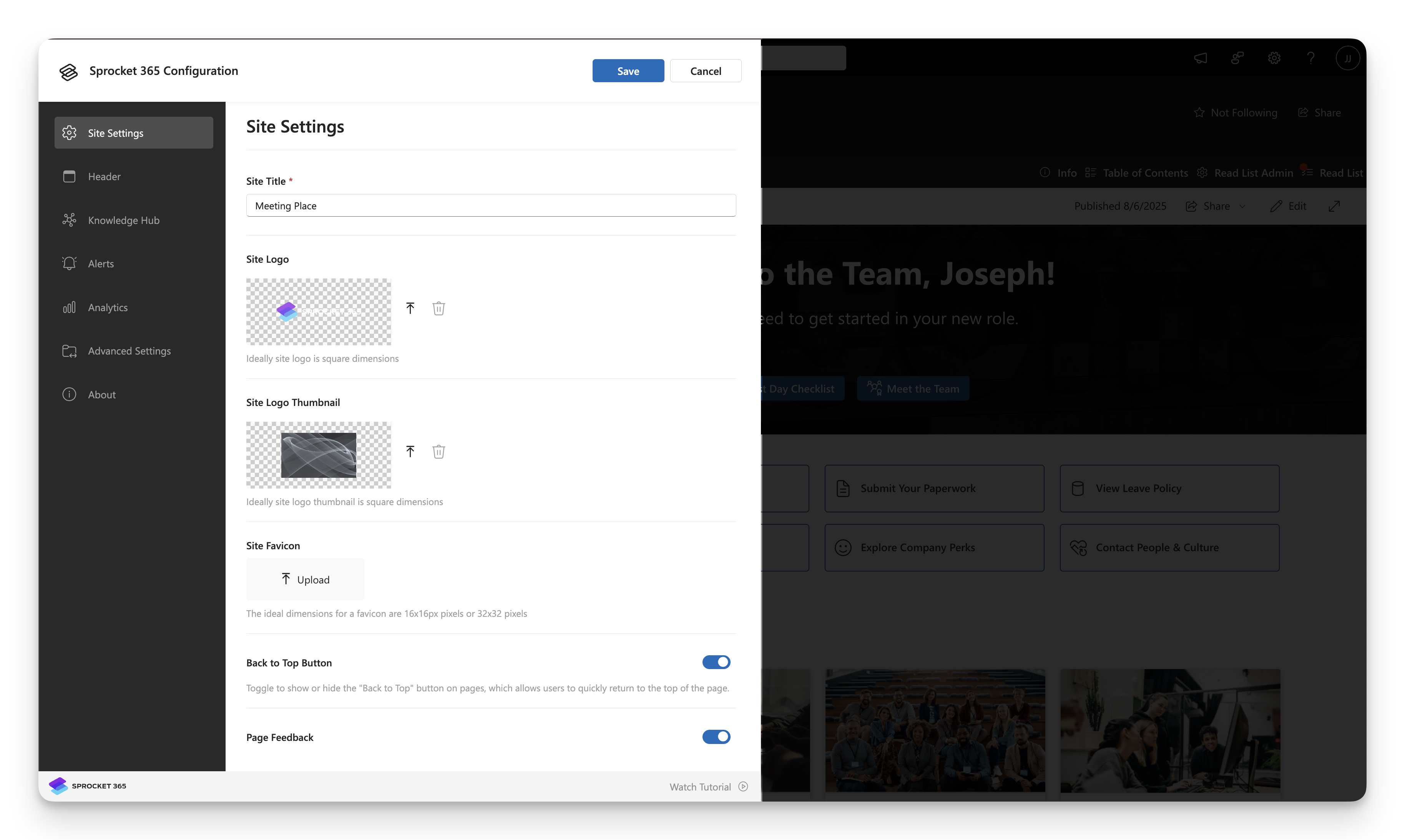 Configuration Center Overview